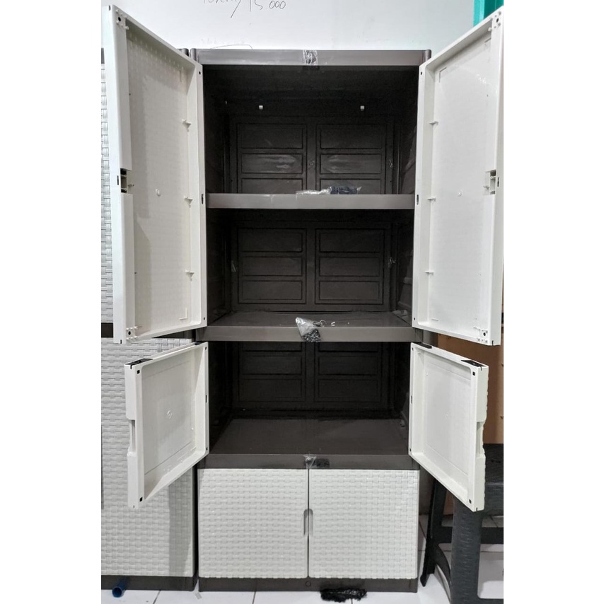 LACI PLASTIK / LEMARI PAKAIAN /LEMARI PLASTIK MINIMALIS SSN 4