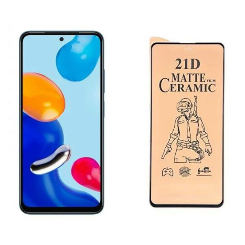 Tempered Glass Matte Redmi Note 11/Note 11 Pro Ceramic Flexible Glass