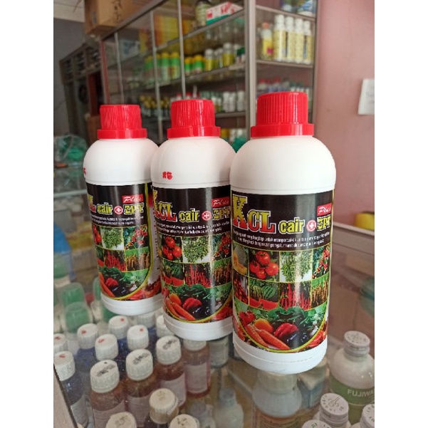Pupuk KCL + ZPT | pupuk kcl cair pengaturan tumbuh 500ml.
