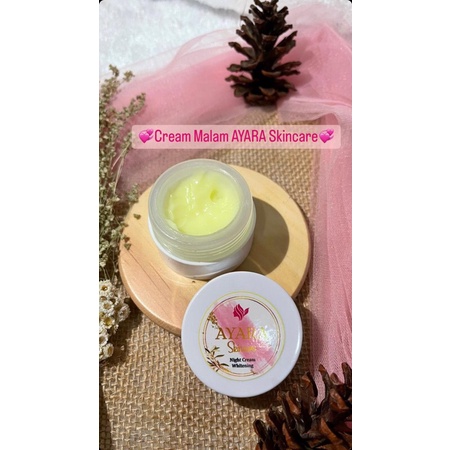 AYARA Skincare Night Cream Whitening