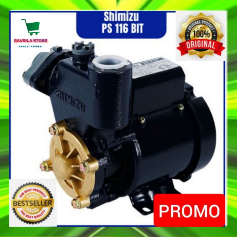 MESIN POMPA AIR SHIMIZU PS 116 BIT PS116 BIT