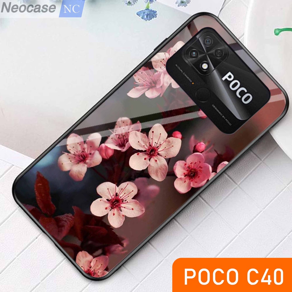 [N59] Softcase Glass Kilau Poco C40 - Casing HP Poco C40 - Case HP Poco C40