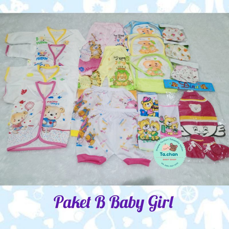 Paket Hemat Lahiran paket baju bayi dan perlengkapan lahiran / paket baju newborn / paket newborn