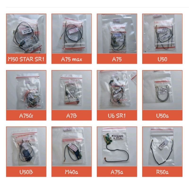 JUAL CEPAT    Kabel siny Cable siny RF Evercoss M50 Star/U50a/U50/A75/U6/A75 max/A75G/U50B/A7B/M40a/