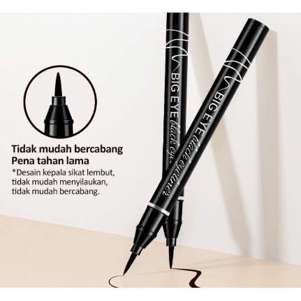 SUAKE Eyeliner Pen Waterproof Long Lasting 24 Hours Waterproof Liquid Eyeliner Pen / Suake Eyeliner Pen / Eyeliner Spidol