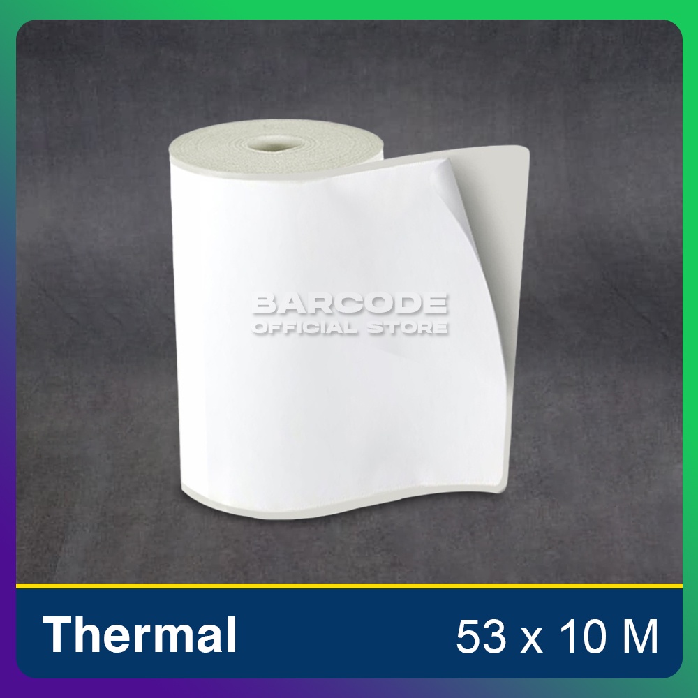 

Label Thermal 58 X 10 M | 53 x 10 | 53 x 47 CONTINUES - Printer Epson TM-T82 MOKAPOS