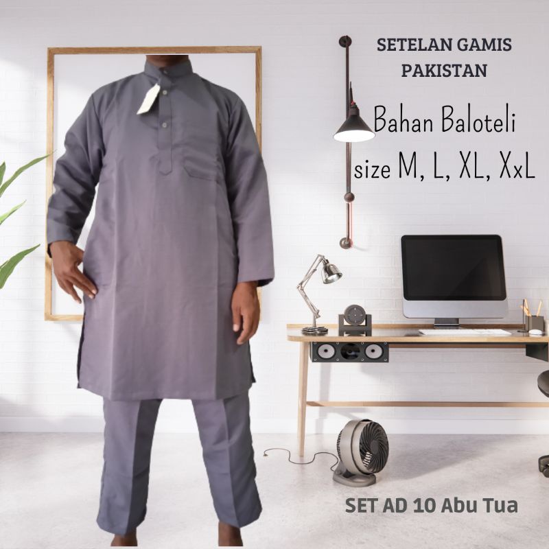SETELAN KURTA/GAMIS PAKISTAN DEWASA