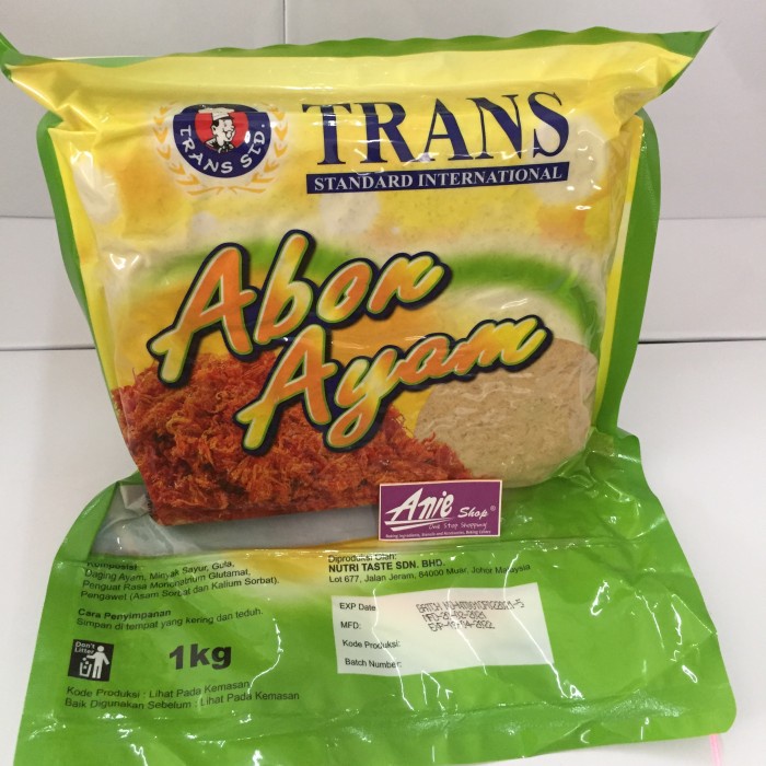 

trans abon ayam manis 1kg