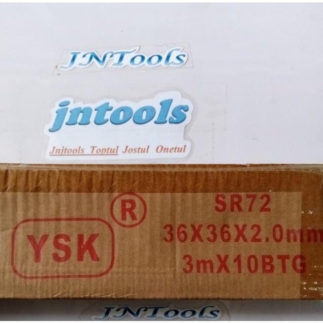 Besi Siku Lubang 2 Meter YSK