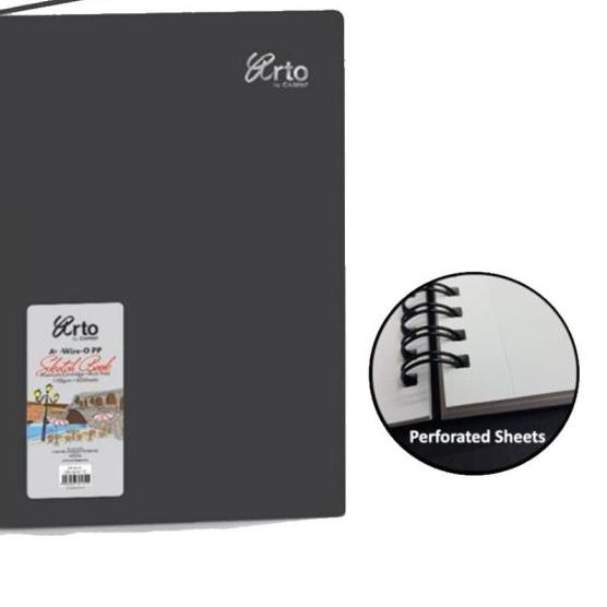 

Arto Sketch Book / Sketchbook / Sketsa Spiral A4 - 110gsm - 60 sheets
