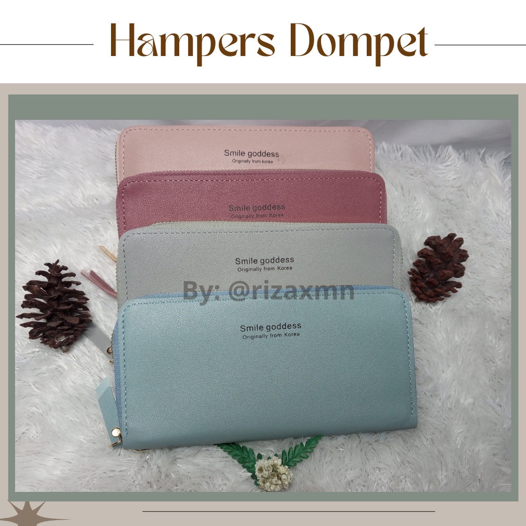 Hampers kado hijab &amp; dompet cantik murah