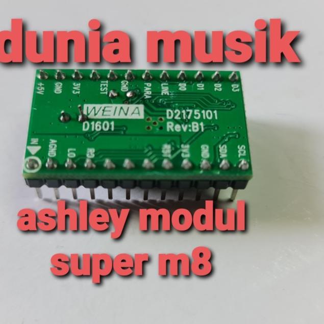 modul efek ashley untuk serie super m8 / expert804 / mhouse 4