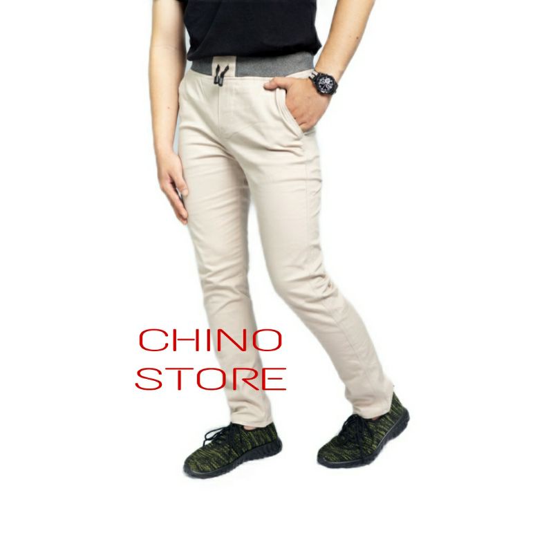 (size 27-38) CELANA RIP PANJANG // CHINO PANTS CHINOS KATUN STREACH KOLOR