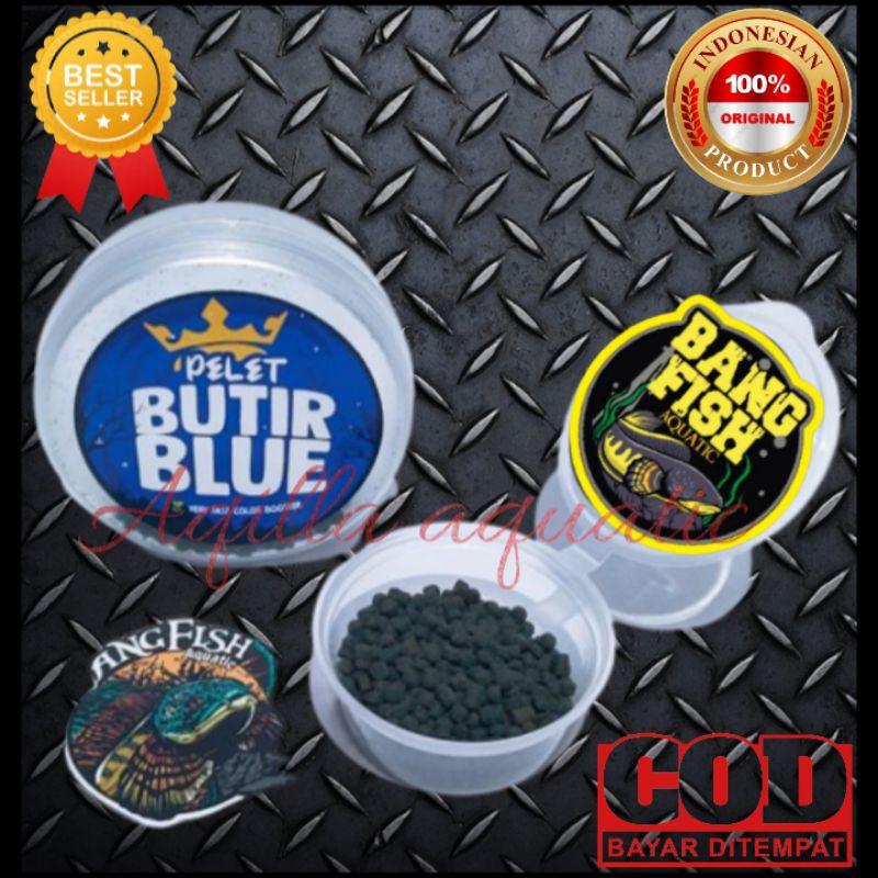 PREMIUM BLUE PIGMENT (PELET BUTIR BLUE) BANG FISH X FAJAR ARIEF REPACK