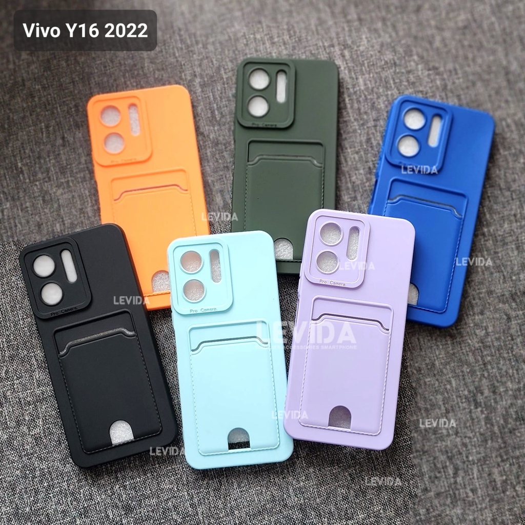 Vivo Y22 Vivo Vivo V25 5G V25E Vivo V25 Pro Case Pro Camera Card Case Slot Kartu Case Vivo Y22 Vivo 