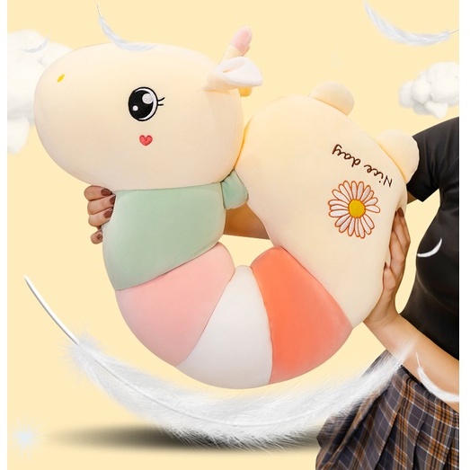 Boneka Guling Jerapah Bahan halus dan lembut