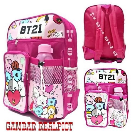 Tas Sekolah Anak Perempuan SD BT21MANTAP Kualitas Premium