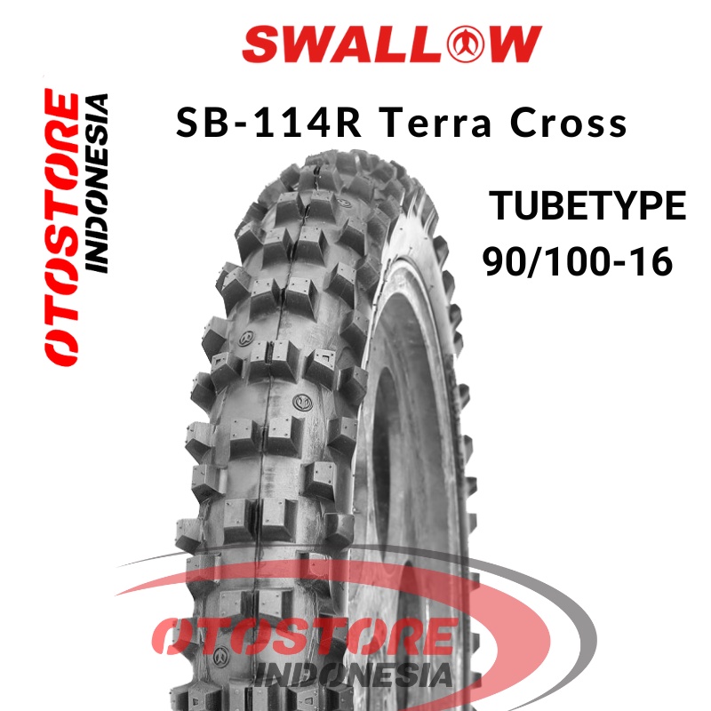 Ban Luar Motor Swallow SB-114R Terra Cross 90/100-16 RING 16  ban motor  motocross