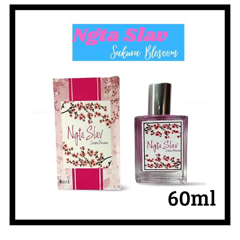 Parfum Nagita 60ml Premium / Parfum Nagita Slavina  Best Seller / Parfum Nagita Slavina Sakura Bloso