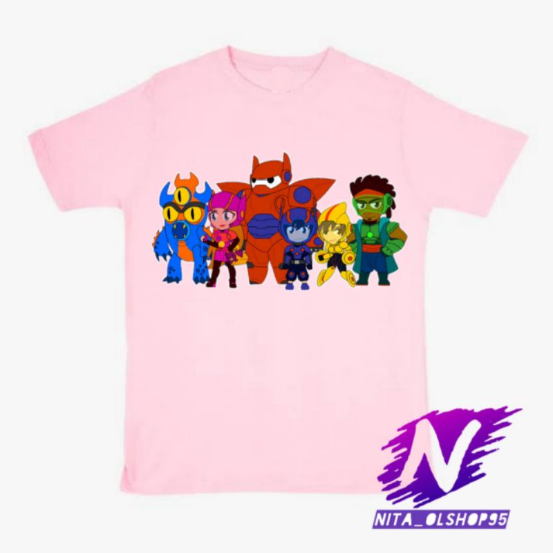 baju anak kaos anak big hero6 kaos big hero baymax