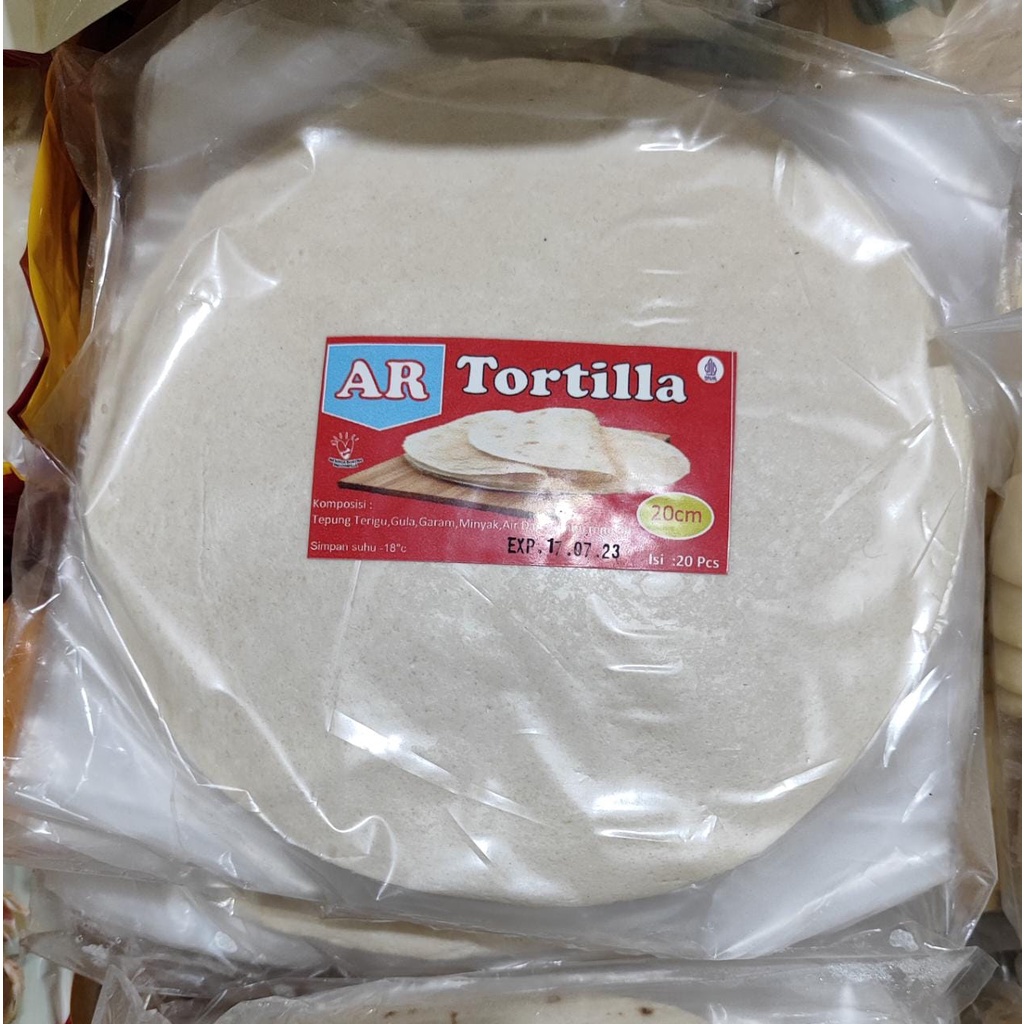

AR kulit kebab 20 cm isi 20 lembar dan 18 cm isi 20 lembar