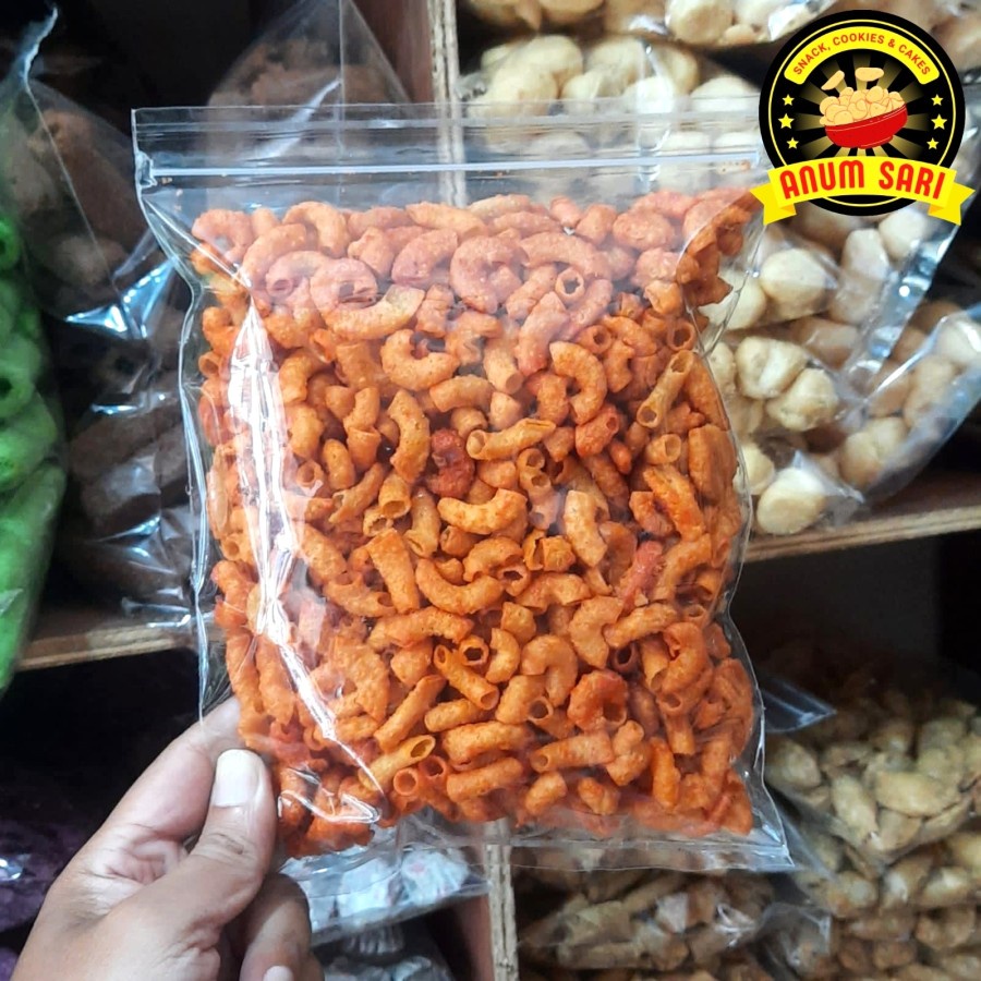 

Makaroni Pedas Balado Mini Asha Nasi Goreng 250 Gram - Anum Sari