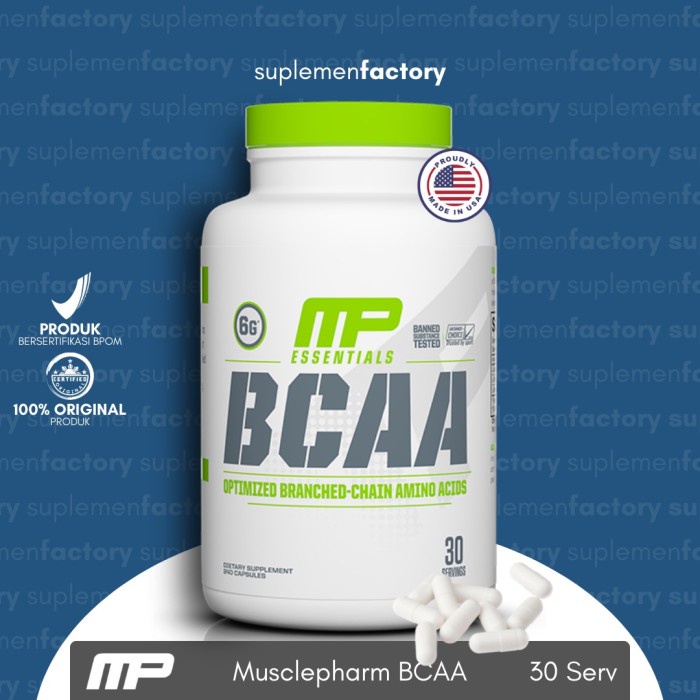 MUSCLEPHARM MP BCAA 3:1:2 240 CAPSULES