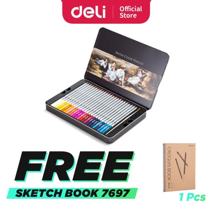 

[COD AKTIF] Pensil Warna 48 Warna PCS tidak beracun, dapat dicuci 6523