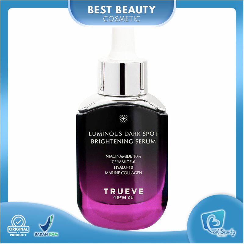 ★ BB ★TRUEVE Luminous Dark Spot Brightening Serum 30 ML | Trueve Niacinamide 10% &amp; Ceramide Brightening Serum | TRUEVE Wonder Woman Luminous Dark Spot Brightening Serum