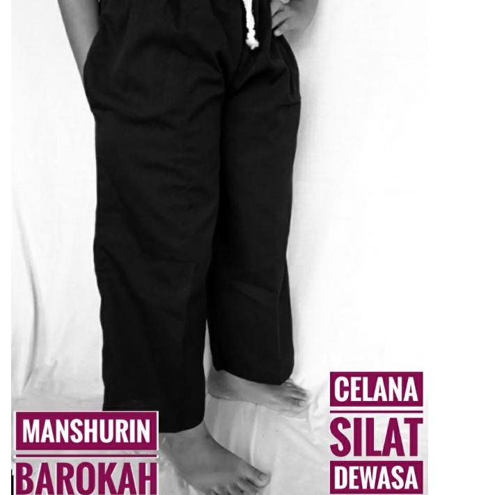 SUPER LARIS CELANA SILAT-CELANA SILAT HITAM PANJANG @ 853