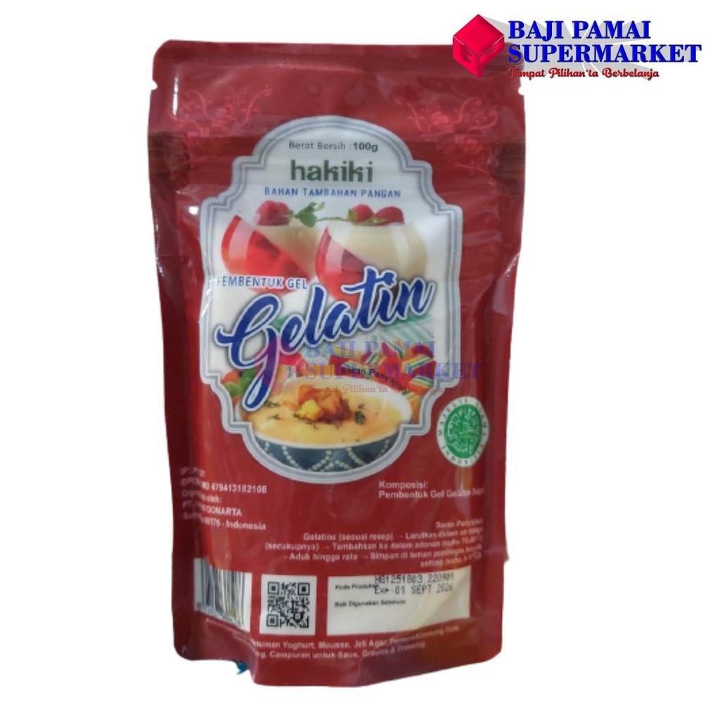 

HAKIKI GELATIN 100GR