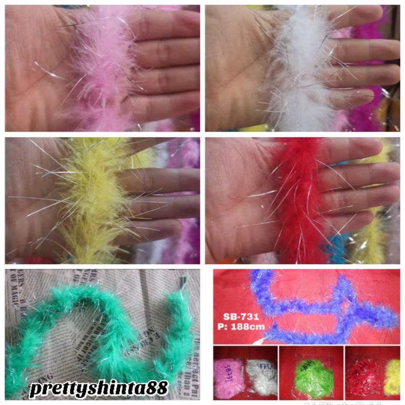 Selendang Bulu|Selendang Tari|Syal Bulu