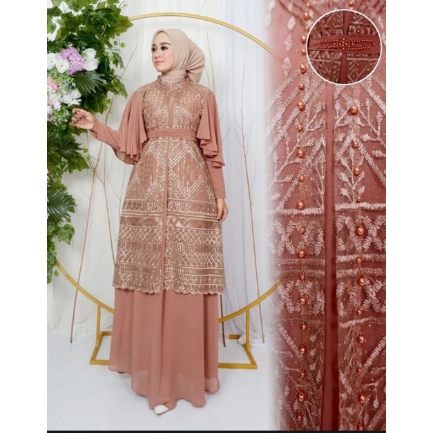 Ready Gamis Pesta Super Mewah//Baju Gamis Modern//Baju Gamis Lebaran//Baju Gamis wanita Dewasa//Baju pesta kekinian//pakaian wanita dewasa//gamis brukat/gamis kebaya//seragam pesta/gamis lebaran 2023