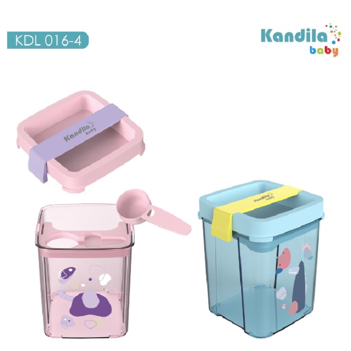 Kandila Baby Car Milk Powder Case Kotak Susu Bubuk Bayi 180g KDL016-3 Tempat Susu Bubuk Anak Bayi