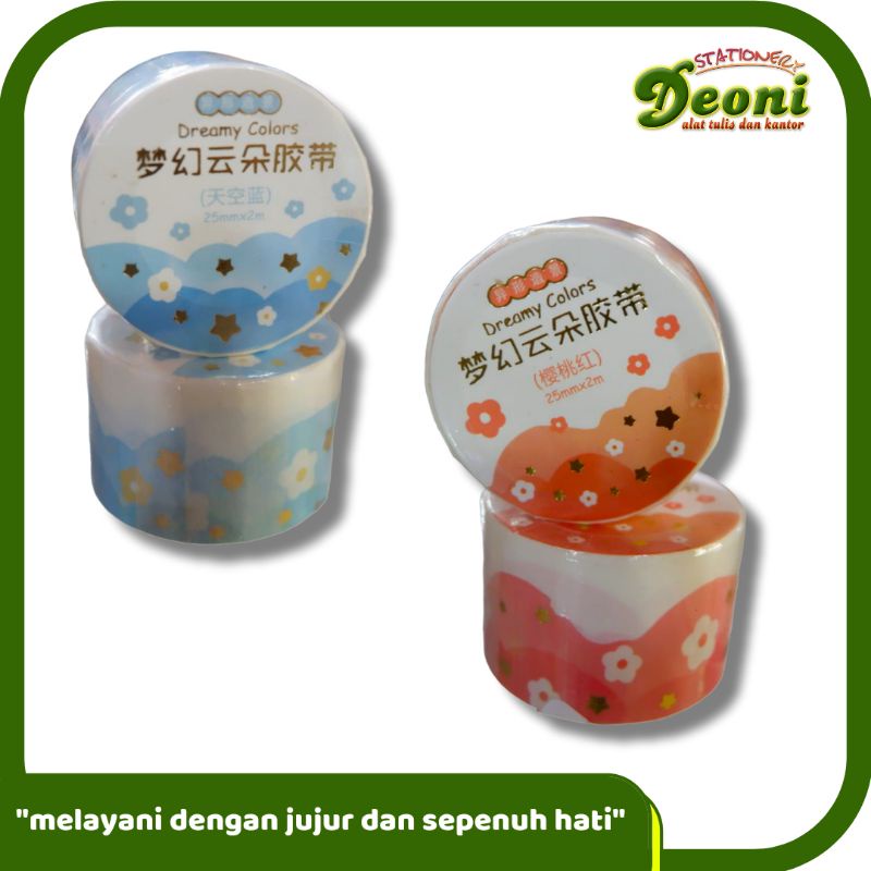 

Dreamy Colors Isolasi Fancy 25mm x 2m