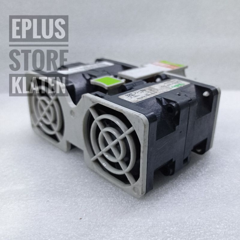 Kipas 4cm 12V 1.32A Nidec doubel fan isi 4 lengkap dengan casing KP183