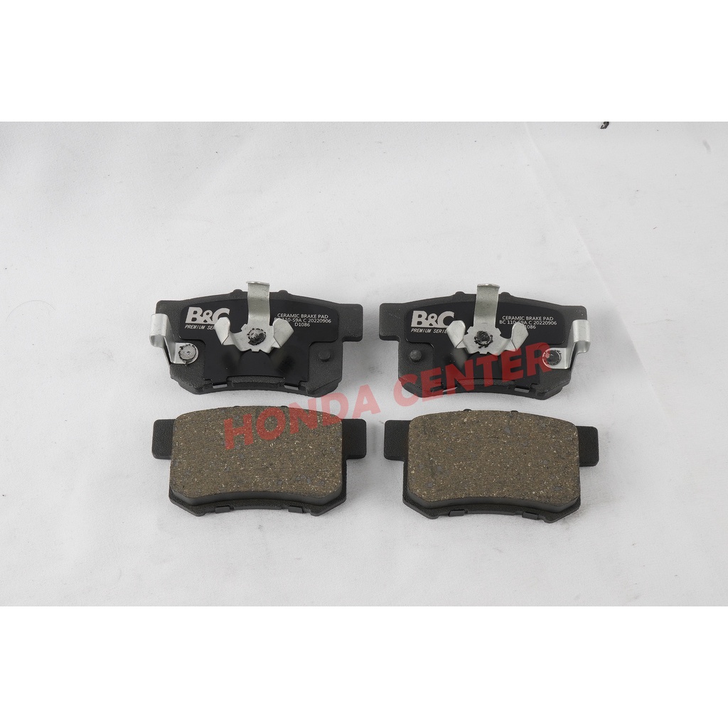 kampas rem brake pad belakang crv gen2 2002 2003 2004 2005 2006 crv gen4 2012 2013 2014 2015 2016 2017