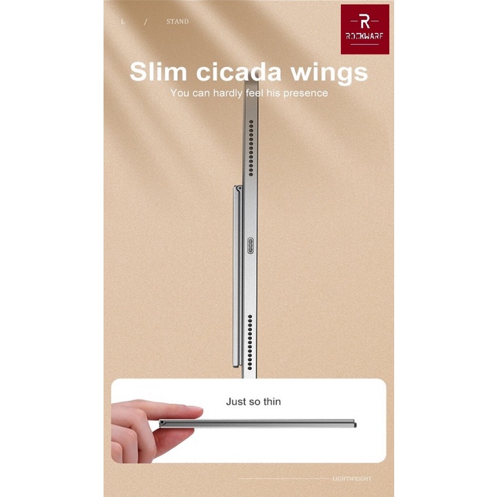 32 ROCKWARE Mini L Shape Foldable Stand for Phones and Tablets