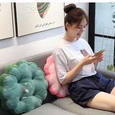 Bantal duduk sofa kursi bantal lesehan alas tempat duduk empuk nyaman tebal Premium tidur sofabed ruang tamu ruangan bentuk dino green pink rabbit hamster cat kucing lucu imut korea beruang pinguin roti bread cafe santai lantai kursi