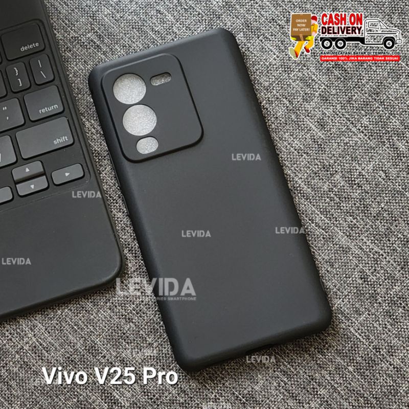 Vivo V25E Vivo V25 5G Vivo V25 Pro Macaron list Soft Case Black Slim Matte Vivo V25 Pro Vivo V25E Vi