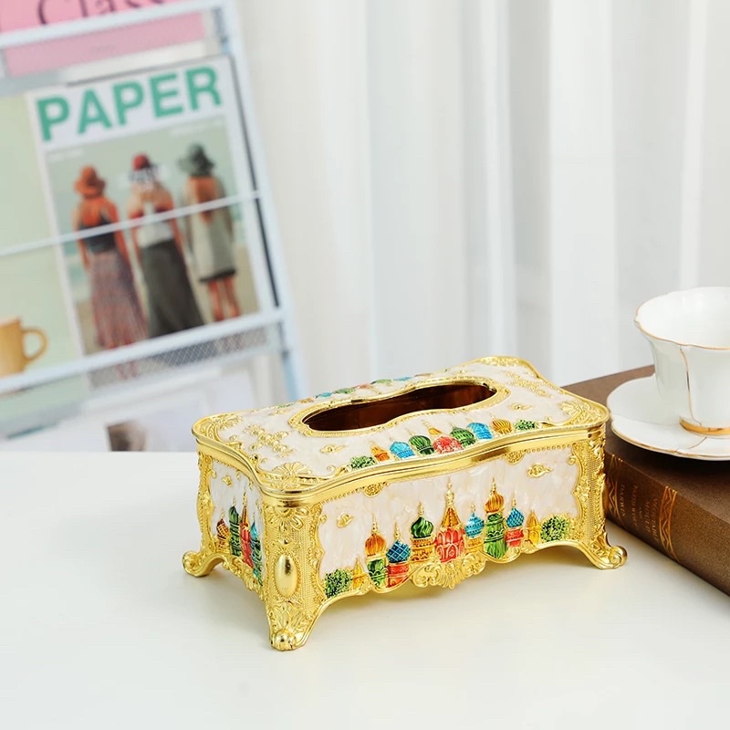 Tissue Box Plastik Acrylic Kotak Tisu Ornamen Rumah Tempat Tisu High Quality