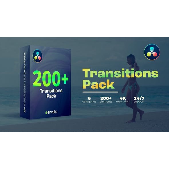 Videohive - Transitions DaVinci Resolve