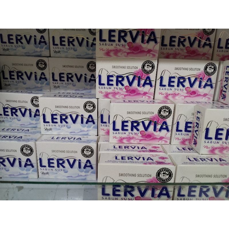 Lervia Sabun Batang Sabun Susu all variant