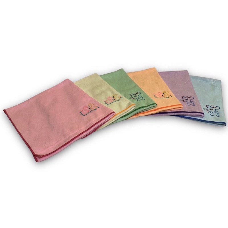 handuk bayi lembut polos 100x50cm