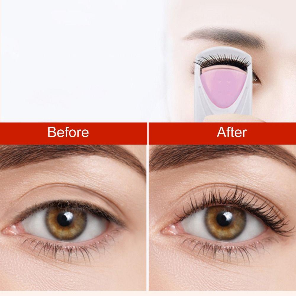 Preva Penjepit Bulu Mata Hadiah Tahan Lama Kecantikan Mata Alami Curling Makeup Alat Bantu Bulu Mata