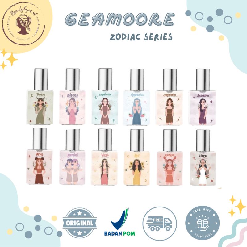 PARFUM GEAMOORE ZODIAC SERIES PARFUM ZODIAC PARFUM GEAMOORE 15 ML (BPOM)