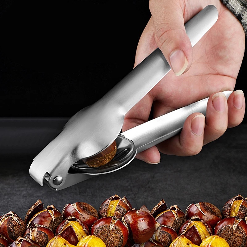 Tang Pemotong Kacang Chestnut Bahan Stainless Steel