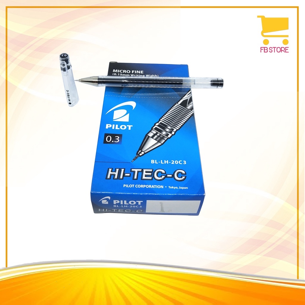 

ORIGINAL! Gel Pen Pilot HI-TEC-C / HITEC / HITECH 0.3 JAPAN Per Pcs