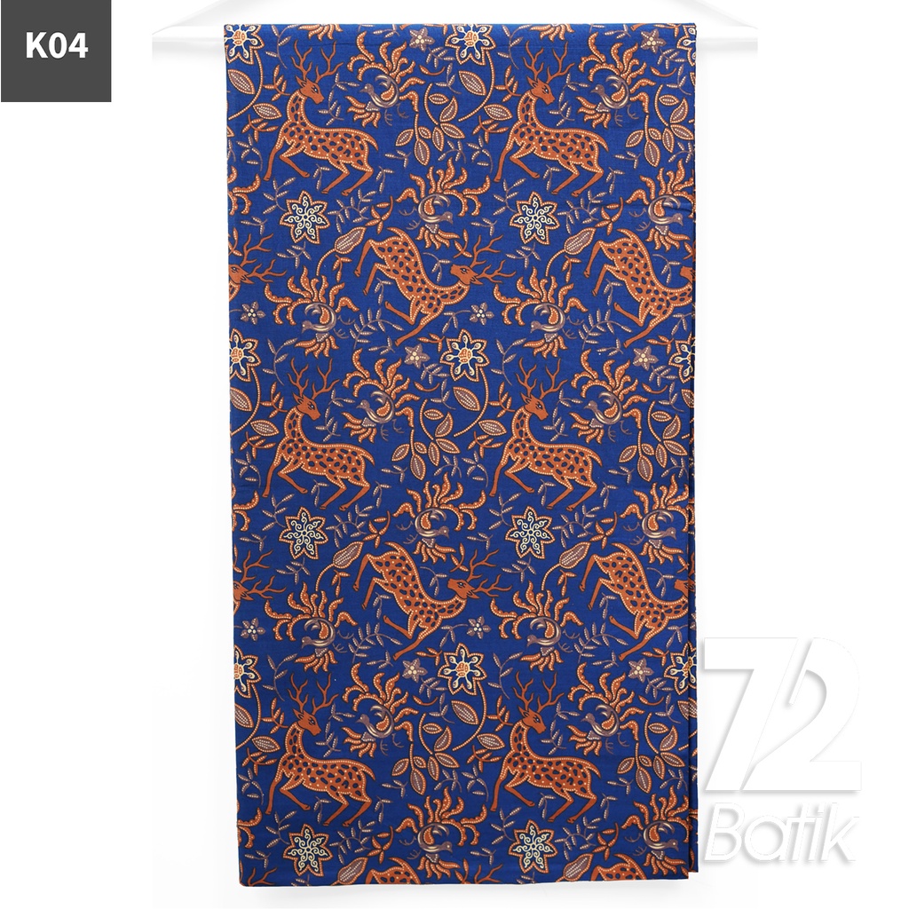 KAIN BATIK PREMIUM Bahan Katun Motif Rusa Kutub Warna Tosca 722603 CAP 72IL Jarik Jarit Samping Kebat Panjang Batik Katun Modern Premium Bahan Seragam Batik Pernikahan Kantor Keluarga Murah Kamen Jadi Batik Bali Lembaran