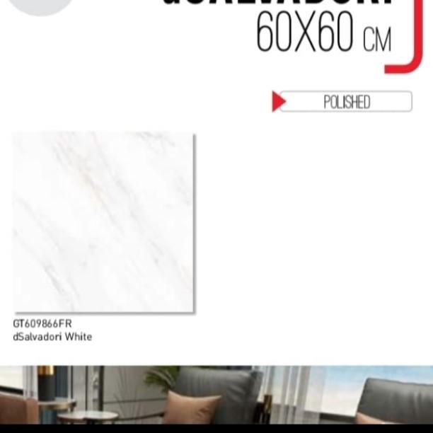 Roman Granit GT609866FR dSalvadori White 60X60 Kw 1